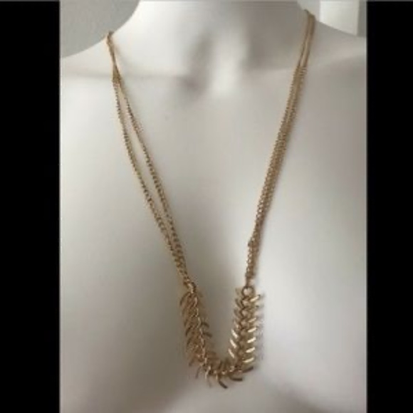 Necklace for women Mangalsutra leaf design Gold - Picture 5 of 5